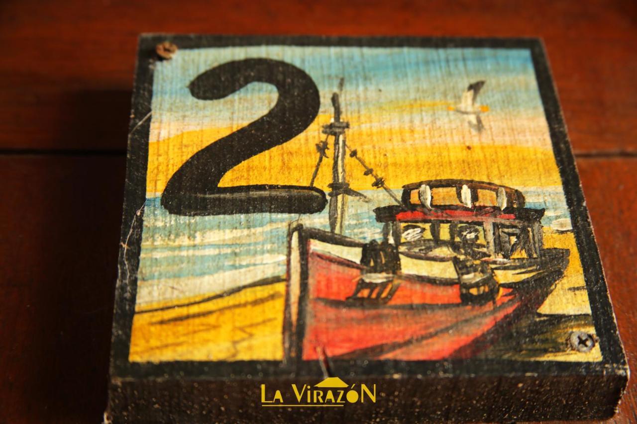 Hostal La Virazon ปุนตาเดลดีอาโบล ภายนอก รูปภาพ