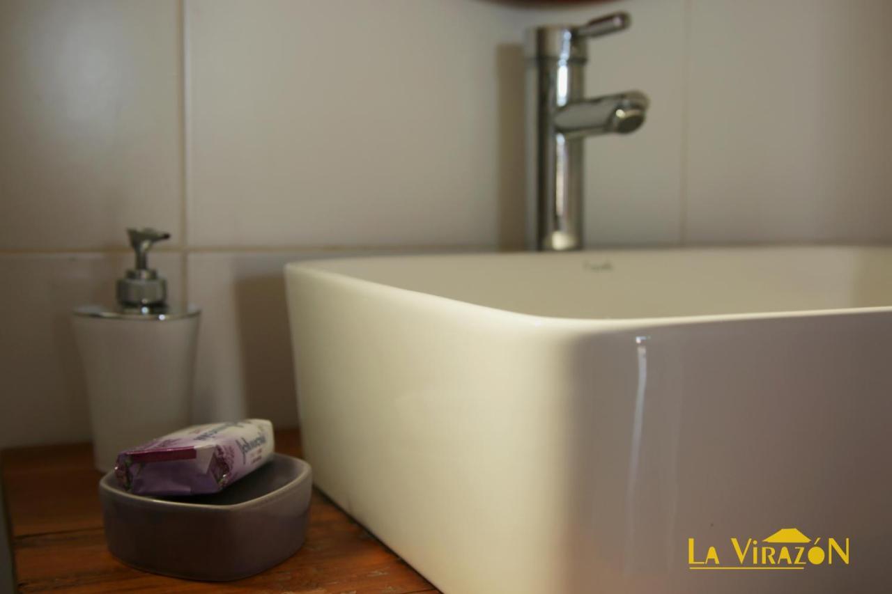 Hostal La Virazon ปุนตาเดลดีอาโบล ภายนอก รูปภาพ