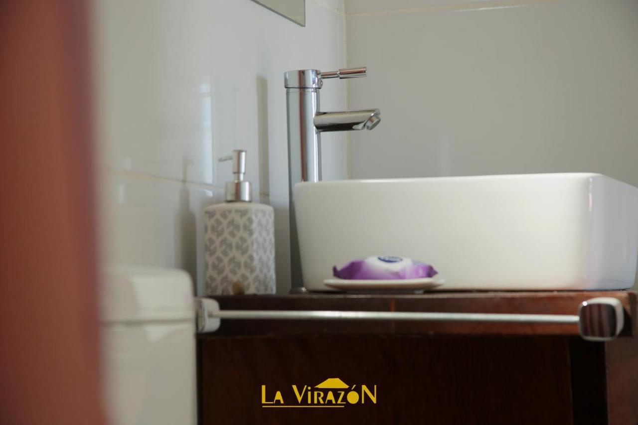 Hostal La Virazon ปุนตาเดลดีอาโบล ภายนอก รูปภาพ
