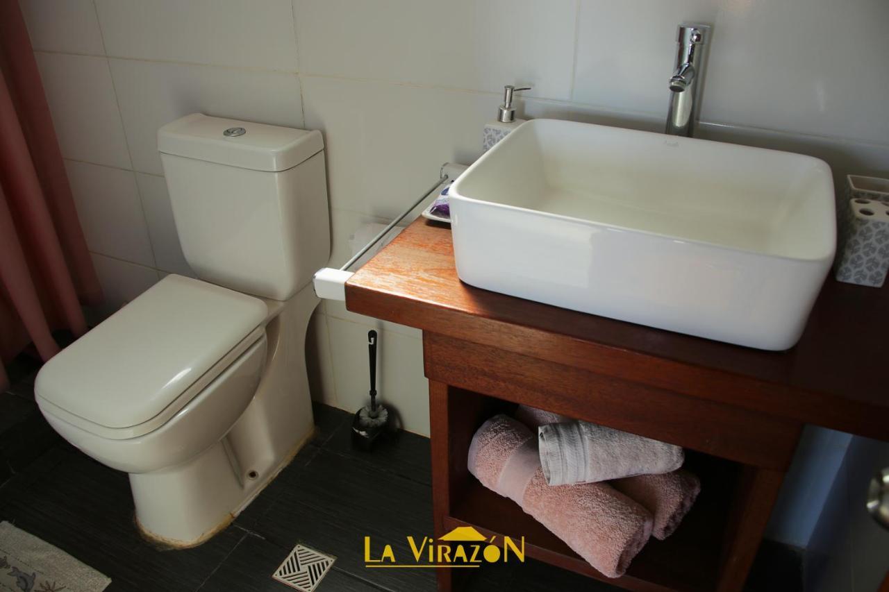 Hostal La Virazon ปุนตาเดลดีอาโบล ภายนอก รูปภาพ